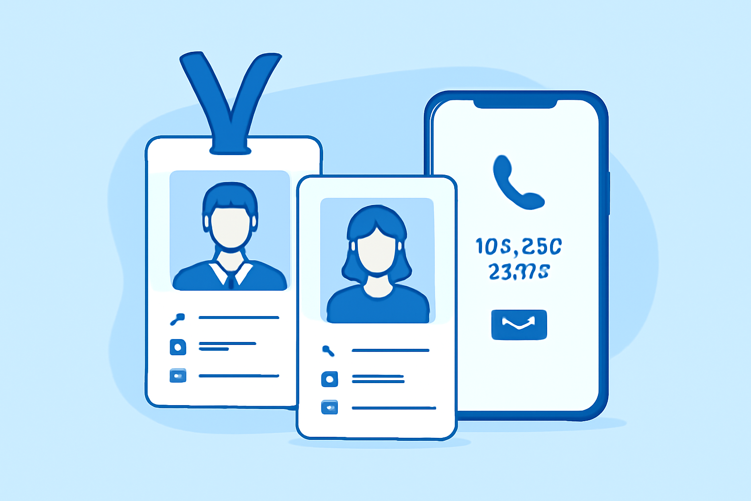 Adding Contact Information to Employee ID Badges: Phone Numbers and Communication Channels