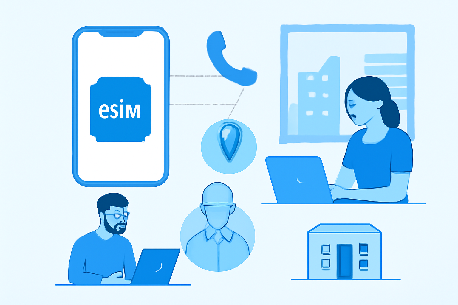 eSIM Plus: Modern Business Communication for Remote and Multi-Location Teams