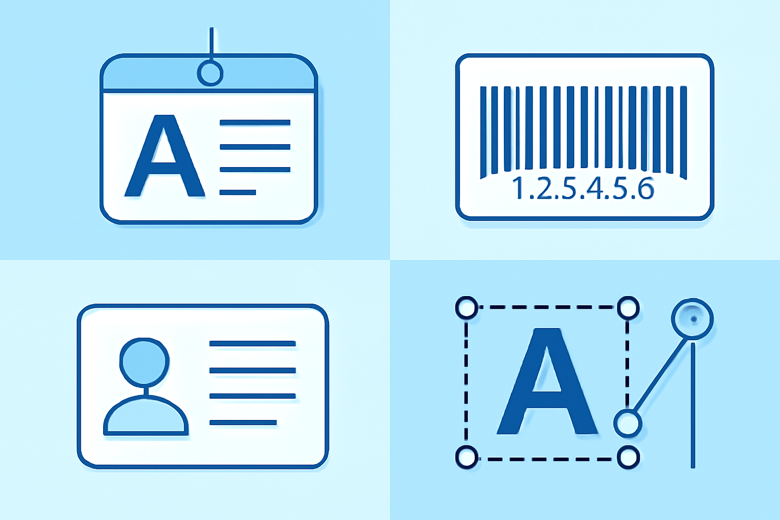 Font Selection for Readable ID Cards and Small Labels