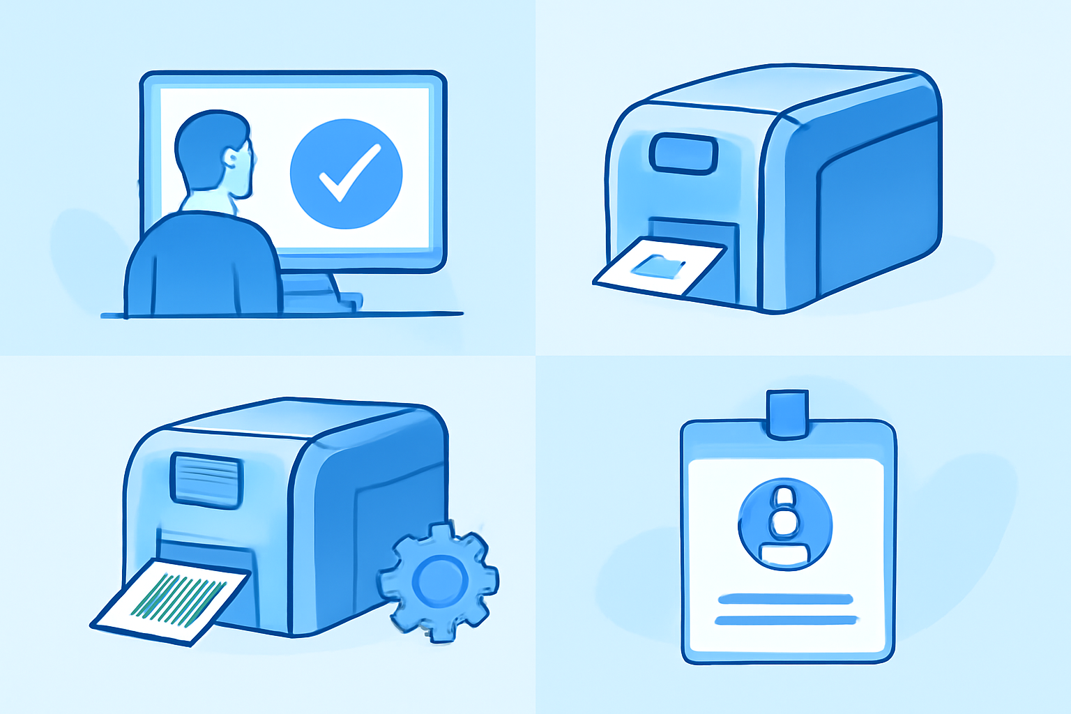 ID Card Printer Setup Guide for New Small Businesses