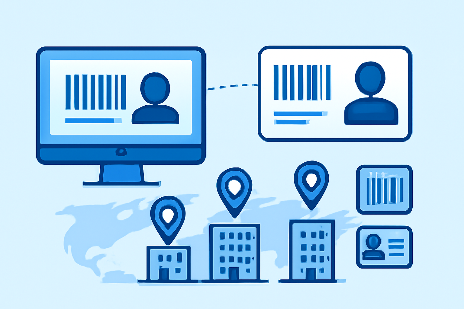 Coordinating Badge Systems Across Multiple Office Locations