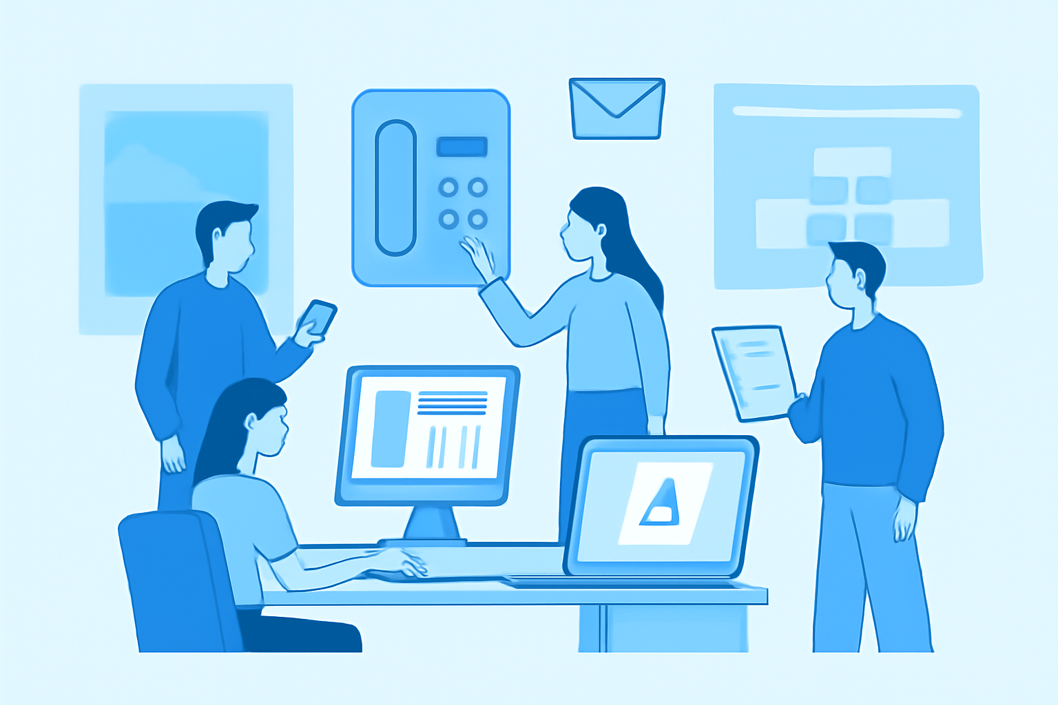 Essential Communication Infrastructure for Small Business Office Setup
